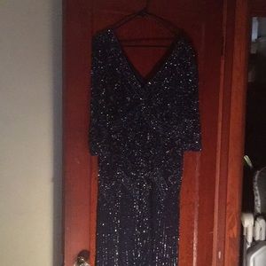 Macy’s Adrianna Papell Beaded Gown
